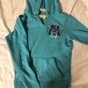 Light blue hollister hoodie